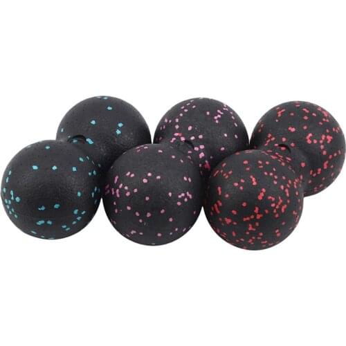 EPP Lacrosse Myofascia Ball Peanut Massage Ball Lightweight High Density Fitness Body Fascia Massage Yoga Exercise Relieve Pain