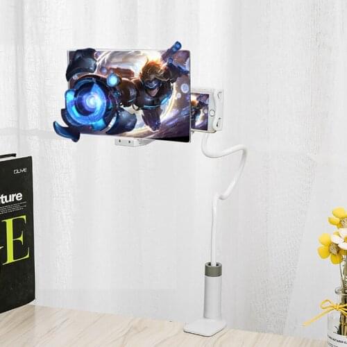 New 60cm Phone Bracket 14 Inch Screen Amplifier Bedside Video Magnifying Glass Desktop Mobile Phone Splint Bracket Amplifier