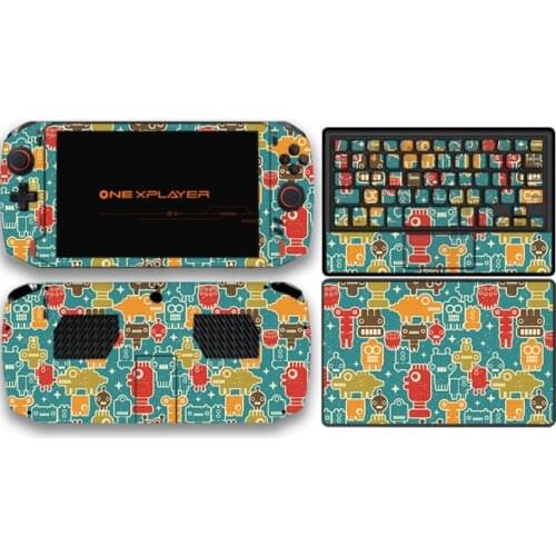 New Four sides Full fit Sticker Protector Skin Waterproof Cover for OnexPlayer Console Dock Charger Stand Holder Controller Skin