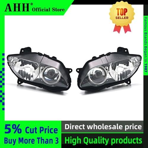 AHH Motorcycle Headlight Headlamp Head Light For YAMAHA YZF 1000 R1 2004 2005 2006 YZF-R1 04 05 06 Head Lamp Headlight assembly
