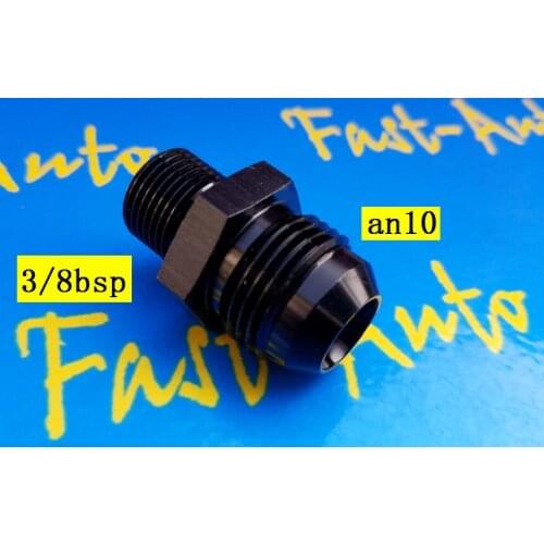 Male 3/8" BSP bspp 3/8 BSP 3/8bsp to male an10 10an an 10 Adapter adaptor Fitting