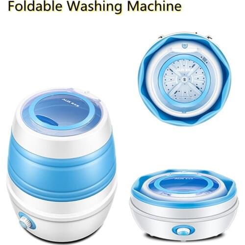 Semi-automatic Folding Electric Washing Machine Office Travel School Mini Portable Shoe Washing Machine