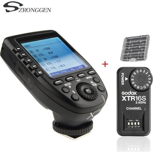 Pre-sale Godox XPro-C Flash Trigger Transmitter with E-TTL II 2.4G Wireless HSS System HSS LCD Screen for Canon DSLR Camera
