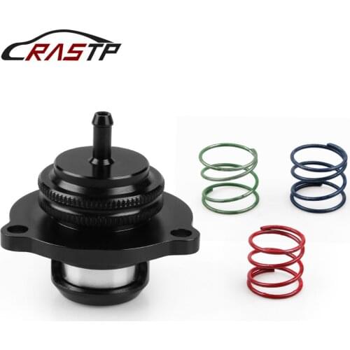 RASTP- Black Auto Turbo Blow Off Valve Fits for VAUXHALL OPEL ASTRA CORSA Z20LET VXR Car Recirculating Dump Valve RS-BOV048