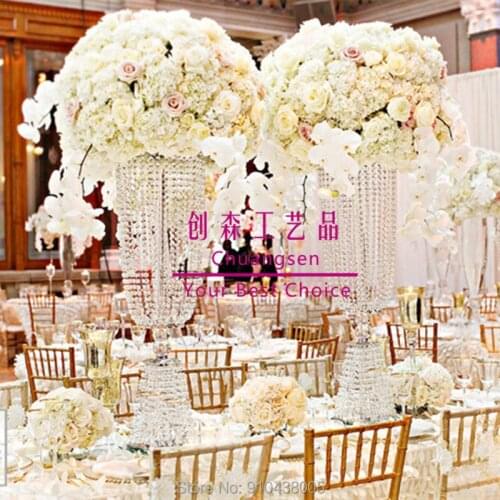 Metal flower stand party decoration wedding lead road,christmas decoration table centerpiece flower holder holiday deco
