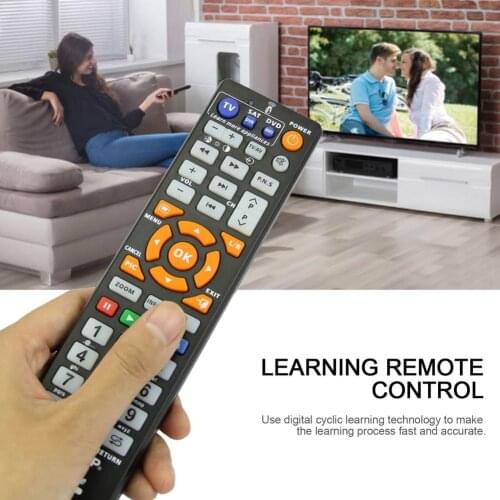 L336 Universal Smart Remote Control With Learning Function 3 In 1 Controller Work For 3 Devices,TV STB DVD SAT DVB HIFI TV BOX