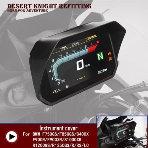 Motorcycle Instrument Hat Sun Visor Meter Cover Guard Screen Protector For BMW R1200GS/Adv R1250GS/Adv R1250R/RS C400X S1000XR