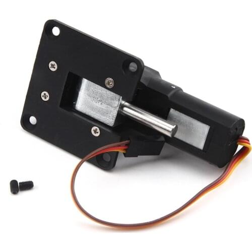 1pcs PZ-15091SM Servoless Retract Quad Electric Retractable Large Landing Gears with Metal Turning Block and 5.0 mm axle