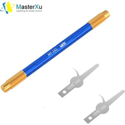 MaterXu FENGSOU 100 Blade 2in1 Manual Polishing Repair Dot Matrix Glue Removal CPU Nand Big Chip Flex Cable Cutting Aid