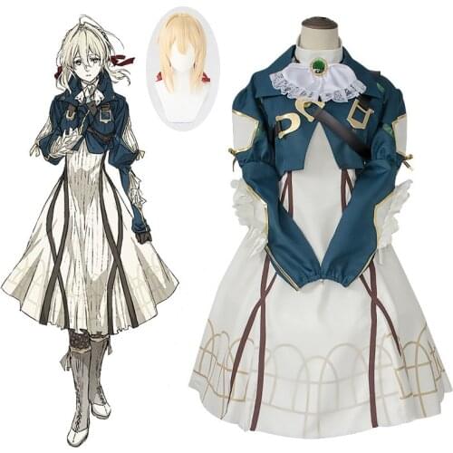 Japanese Anime Violet Evergarden Cosplay Violet Cosplay Costume for Women