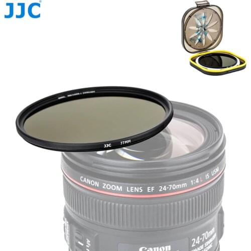 JJC Neutral Density ND1000 Filter for DSLR Mirrorless Camera Lens Filter 10-Stop 49mm 52mm 55mm 58mm 62mm 67mm 72mm 77mm 82mm