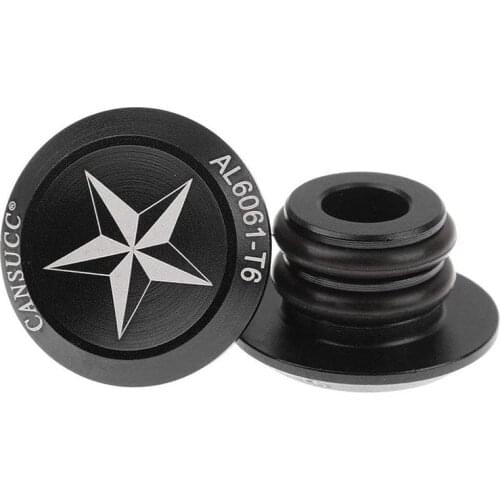 CANSUCC Mountain Bike Handlebar Rod End Plug Bicycle Rod End Handlebar End Cap Handlebar End Plug Road Bike Trolley Plug