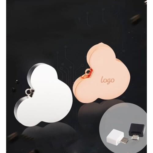 JASTER USB 3.0 metal Mikey heard Flash Drive delicacy pendrive 32GB/64GB/128GB cartoon pen drive memory stick lovely gift