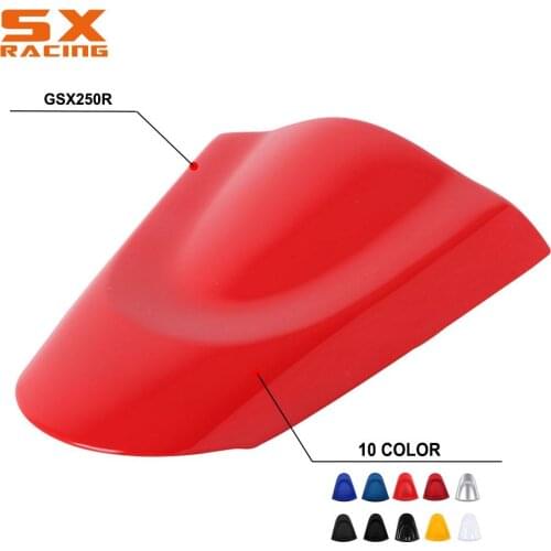 Motorcycle ABS plastic Rear Passenger Pillion Seat Cover Cap For SUZIKI GSX250R GSXR 250 GSX 250R 2018 2019