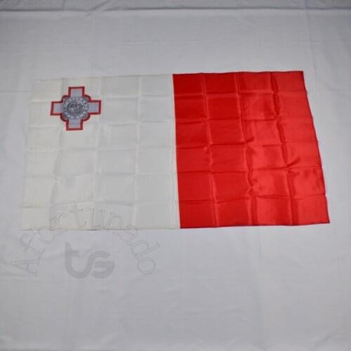 Malta 90*150cm flag Banner 3x5 Foot Hanging National flag for meet,Parade,party.Hanging,decoration