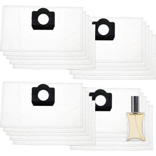 Vacuum Cleaner Dust Bag Compatible Brand Model Karcher WD 5.200 M Vacuum Cleaner Bag (20 Pieces) HT-TT0062-20-16