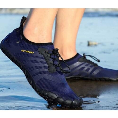 Outdoor five-finger shoes wading river shoes mens shoes non-slip beach sandals and slippers quick-drying floating diving shoes