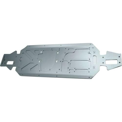 Aluminum 6061 Main Chassis Fit for 1/5 GTB Racing Losi 5ive-t Rovan LT King Motor x2 TRUCK RC Rc Car Parts