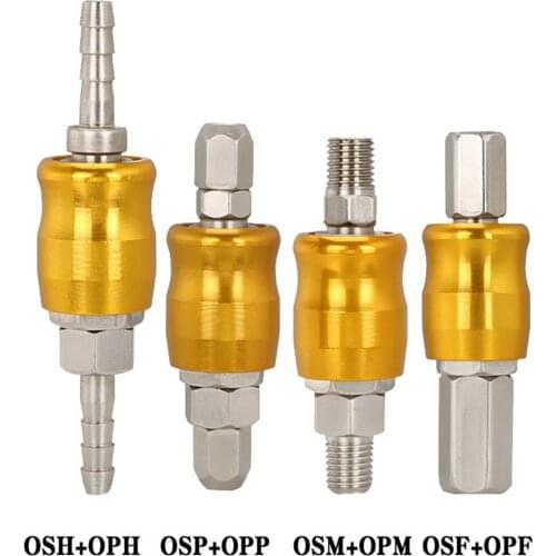 Aluminum alloy self-locking pneumatic C-type quick joint mechanical tool gun air pipe air compressor male and female SP+PP20