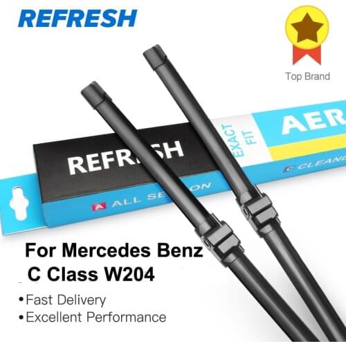 REFRESH Windshield Wiper Blades for Mercedes Benz C Class W204 C160 C180 C200 C230 C240 C250 C270 C280 C320 C350 C400 C450 AMG