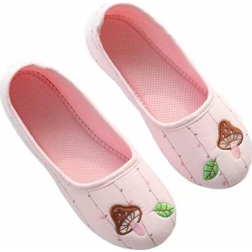 Millffy woman Shiitake mushrooms Slippers for girl Indoor Shoes Warm House Floor Soft Women home Slippers