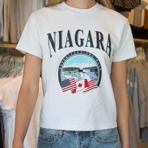 Женские рубашки с принтом UNUTH China At AliExpress