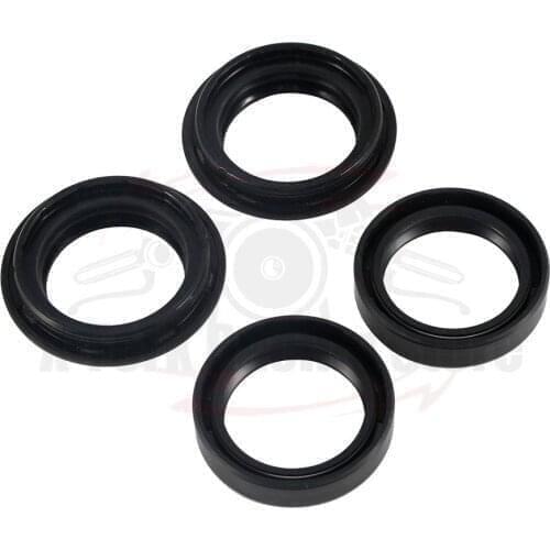 Fork Oil Sealsx2 & Dust Sealsx2 4PCS SET For KAWASAKI Z400FX E4