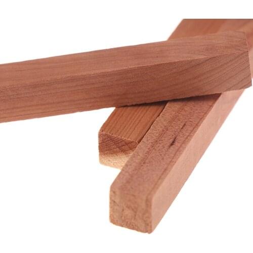 5PCS Wardrobe Clothes Drawer Mildew Camphor Bug Cedar Wood Anti-moisture Moth