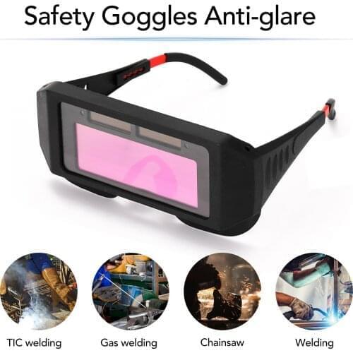Professional Solar Energy Auto Darkening Welding Safety Goggles Anti-glare UV Weld Glasses Safety goggles protective glasses