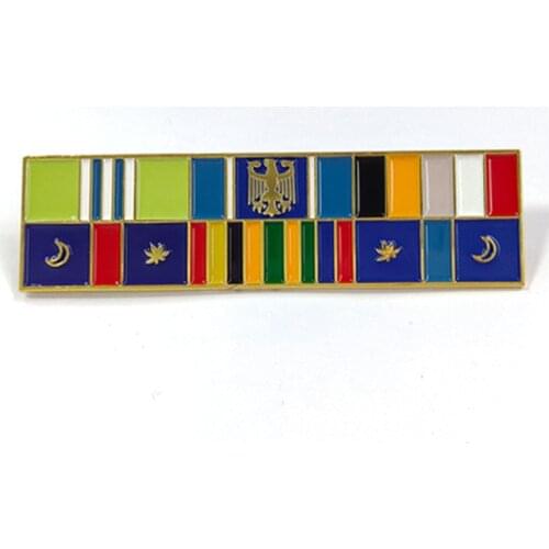 Ribbon Aviation Metal Medal Men Army Badge For Clothes Uniform
