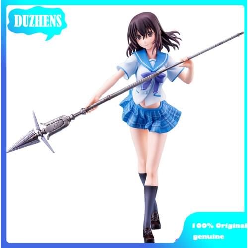 100% Original:STRIKE THE BLOOD Himeragi Yukina Uniform style Action Figure Anime Figure Model Toys Figure Collection Doll Gift