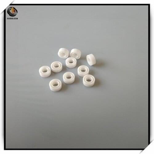 2Pcs MR63 Full Ceramic Bearing 3x6x2.5 mm ABEC-9 Full Zro2 Ceramic Zirconia Bearing for fishing reel