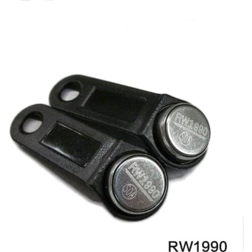 5 pcs/lot) Writable iButton TM Card Key Tags RW1990 Non Magnetic with Handle Touch Memory Dallas Compatible DS1990A-F5
