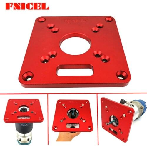 Aluminum Router Table Insert Plate For Woodworking Benches Router RT0700C