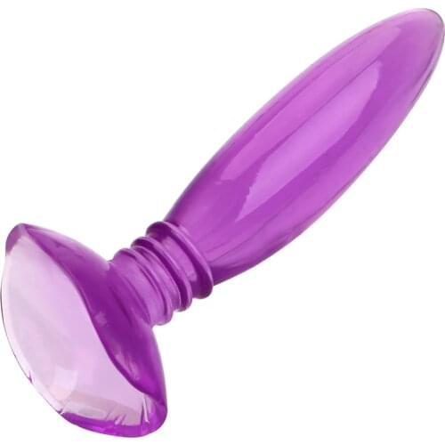 Anal Dildo Jelly Anal Plug Sex Toys for Men Women Butt Plug for Beginner Real Skin Feeling Masturbation Prostate Massage