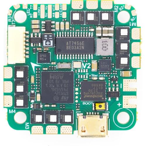 IFlight Beast F7 55A V2 2-6S BLHeli-S AIO Board (BMI270) Flight Controller with 25.5*25.5mm Mounting pattern for FPV drone
