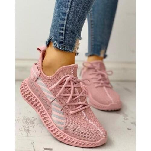 BRKWLYZ 2020 Sneakers Women Breathable Mesh Casual Shoes Female Fashion Sneakers Platform Women Vulcanize Shoes Chaussures Femme