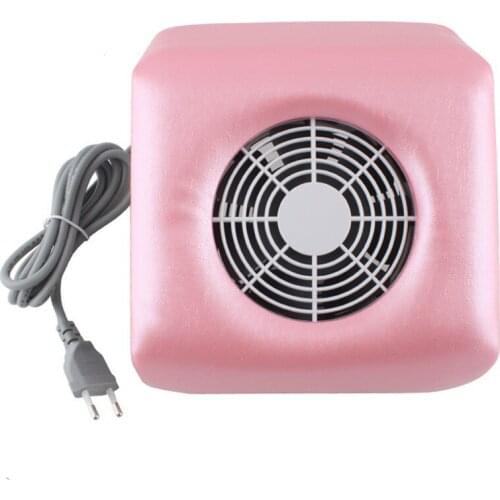 Nail Art Equipment Dust Collector Machine Vacuum Cleaner Salon Tools Acrylic UV Gel Machine With free 2 disassemble bag