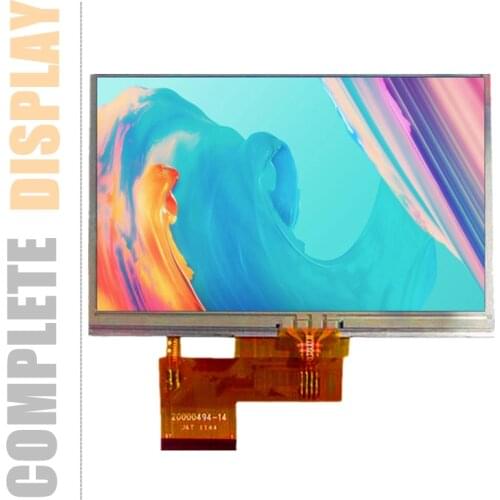 Original 4.3 inch LCD screen for GARMIN Nuvi 2445 2445T 2445LM 2445LMT GPS display screen with Touch screen Free shipping