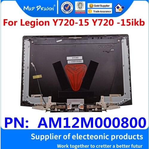 NEW Original laptop LCD Top Cover LCD Back Cover hinge WiFi cable ASSY for Lenovo Legion Y720 Y720-15IKB Y720-15 AM12M000800