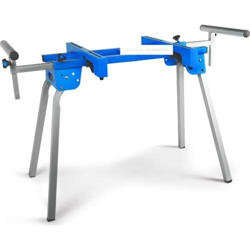 ST001 Multifunctional Portable Miter Saw Bracket Folding Aluminum Workbench Bracket Foldable Woodworking Table Movable Bracket