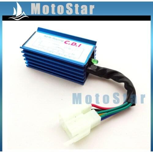 Alloy Blue 6 Pin Racing Ignition AC CDI For 150cc 160cc 200cc 250cc Engine Pit Dirt Bike Motorcycle ATV Lifan Roketa Kazuma Sunl