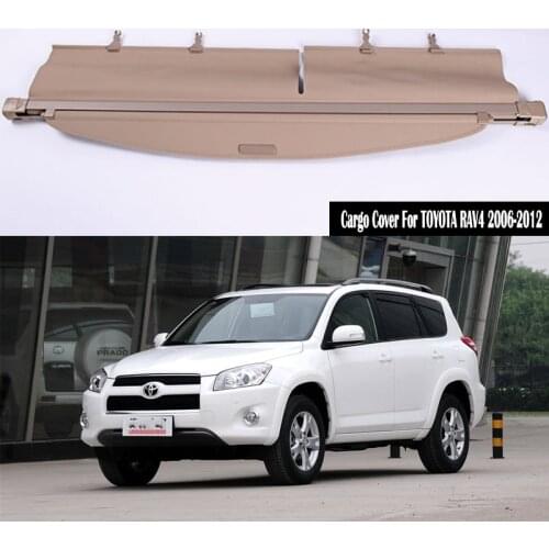 Rear Cargo Cover For Toyota RAV4 RAV-4 2006 2007 2008 2009 2010 2011 2012 privacy Trunk Screen Security Shield shade Accessories
