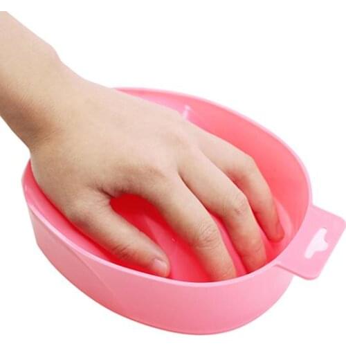 1 Pc Nail Art Hand Wash Remover Soak Bowl DIY Salon Nail SPA Bath Manicure Tool