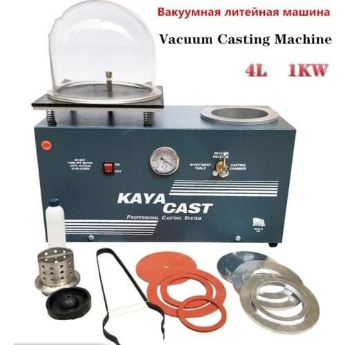 4L Jewelry Vacuum Casting Machine Vacuum Investing And Casting Machine, Jewelry Lost Wax Cast Goldsmith Jewelry Casting Machine