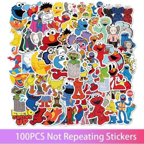 50/100pcs graffiti stickers mobile phone case skateboard refrigerator waterproof stickers