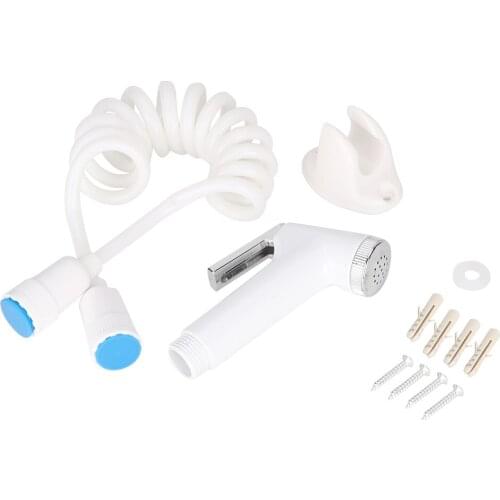 ABS Mini Handheld Toilet Bidet Spray Shower Head Bathroom Body Cleaner Hose Adapter Suitable For Bathroom Toilet