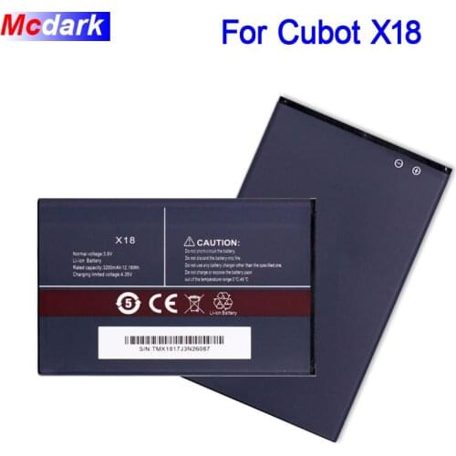 3200mAh Battery For Cubot X18 Hight Capacity Batterie Bateria Accumulator AKKU ACCU PIL Mobile Phone For Cubot X18