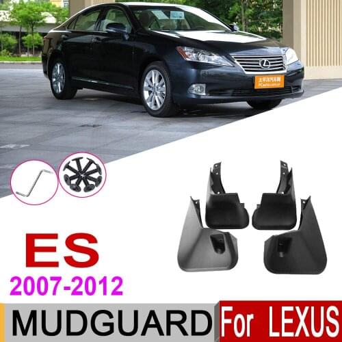 Car Mudflap For Lexus ES ES350 ES240 2007~2012 XV40 Fender Mud Flaps Guard Splash Flap Mudguard Accessories 2011 2010 2009 2008