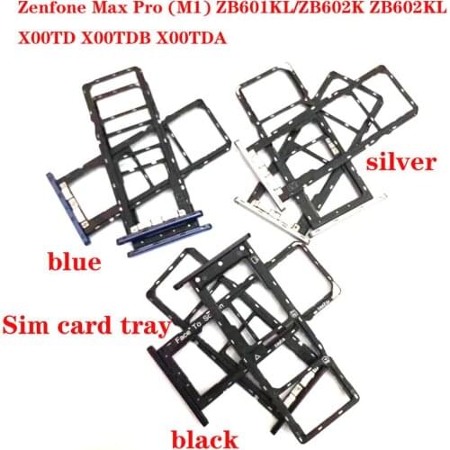For Asus Zenfone ZB631KL ZA550KL ZB601KL/ZB602KL ZE520KL ZE552KL Sim Card Tray Slot Holder Replacement Parts